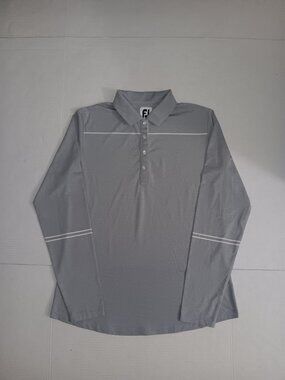 FOOTJOY LONG-SLEEVE SUN PORTECTION GOLF SHIRT